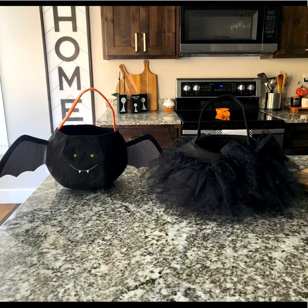 Pottery Barn kids Halloween treat bag